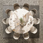 Dining Room Dinner Table Extendable 4 Legs Kitchen Dining Table Clearhalo 'Dining Tables & Seating' 'Dining Tables' 'dining_table' 'furn' 'furn_dining_table' 'Furniture' 'Kitchen & Dining Furniture' 1200x1200_6953e3be-1f47-417f-94d9-ce26e77de2c5