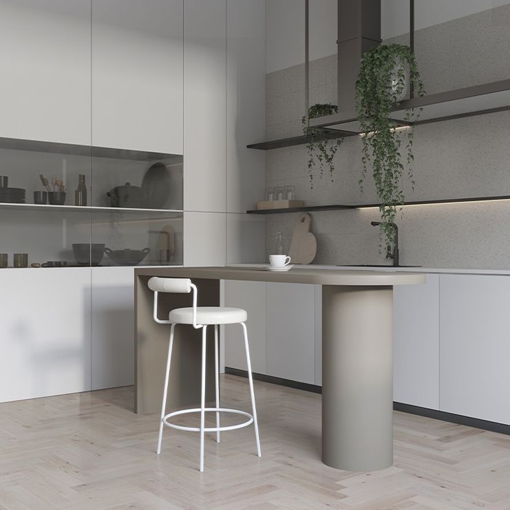 Solid Wood Bar Table Set Modern 1/2 Pieces Counter Height Pub Set for Indoor