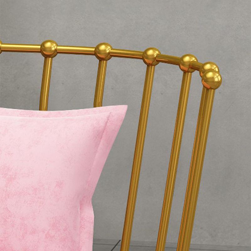 Canapé sans bras de couleur unie industrielle avec oreiller en arrière pour le salon