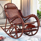 Woven Rope Rocking Chair Rattan Traditional Solid Rocking Accent Chair with Cushions Clearhalo 'Chairs & Seating' 'furn' 'furn_rocking_chairs' 'Furniture' 'Living Room Furniture' 'Rocking Chairs' 'rocking_chairs' 1200x1200_695c63ae-847a-46dd-b392-ecd8495514e9