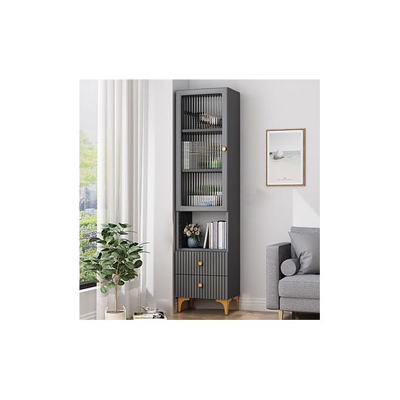 Buffet da pranzo in legno in stile contemporaneo con mobile e cassetto