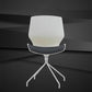 Modern No Wheels Desk Chair White Cotton Armless Office Chair Clearhalo 'furn' 'furn_office_chair' 'Furniture' 'Office Chairs' 'Office Furniture' 'office_chair' 1200x1200_6961d33e-affa-432b-983e-95e951b5237a
