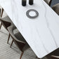 Mid-Century Modern Sintered Stone Table 4 Legs Rectangle Table for Home Clearhalo ' dining_table' 'Dining Tables & Seating' 'Dining Tables' 'furn' 'furn_dining_table' 'Furniture' 'furniture_dining_table' 'Kitchen & Dining Furniture' 'kitchen&dining_furn' 'kitchen' 'kitchen_dining_table' 1200x1200_69620690-d38b-4c44-831d-b75959d24a47