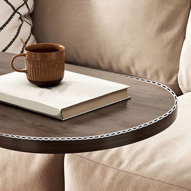 11" Wide Contemporary Corner Table Wood Oval Accent Side Table Clearhalo 'Coffee & Accent Tables' 'End & Side Tables' 'end_side_tables' 'furn' 'furn_end_side_tables' 'Furniture' 'Living Room Furniture' 1200x1200_6964e6d1-6bc4-4066-9e41-c923f87b074f