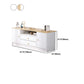 Scandinavian Style TV Stand Wood Open Storage Stand Console with Shelf Clearhalo 'furn' 'furn_tv_stands_entertainment_centers' 'Furniture' 'Living Room Furniture' 'TV Stands & Entertainment Centers' 'TV Stands & Media Storage Furniture' 'tv_stands_entertainment_centers' 1200x1200_696518c0-6d9a-48fc-9a63-e7867641513a