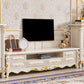 Glam TV Stand Console Open Storage TV Media Console with 6 Drawers Clearhalo 'furn' 'furn_tv_stands_entertainment_centers' 'Furniture' 'Living Room Furniture' 'TV Stands & Entertainment Centers' 'TV Stands & Media Storage Furniture' 'tv_stands_entertainment_centers' 1200x1200_69678549-eeb9-4cf8-b523-6e4a3843602c