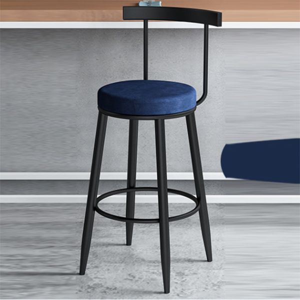 Industrial Style Bar-stool Metal Counter Bar Stool for Restaurant Clearhalo 'Bar Furniture' 'Bar Stools' 'bar_stools' 'furn' 'furn_bar_stools' 'Furniture' 'furniture_bar_stools' 'Kitchen & Dining Furniture' 1200x1200_6968bcf1-4409-4d2f-bf51-ddbaf9704c41