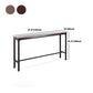 Industrial Rectangle Bar Table Set 1/5 Pieces Solid Wood Counter Table for Indoor Clearhalo 'Bar Furniture' 'furn' 'furn_home_bar_bar_sets' 'Furniture' 'Home Bars & Bar Sets' 'home_bar_bar_sets' 'Kitchen & Dining Furniture' 1200x1200_6969cc6a-1695-4350-b6d1-b186e46a78d7