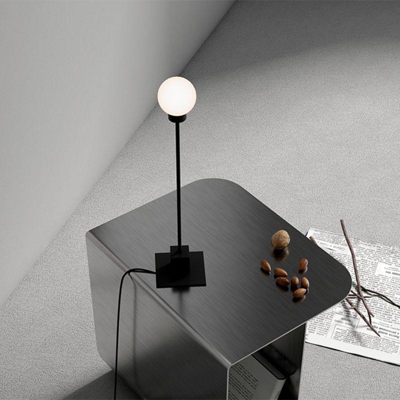 Metal Rectangle Top Side Table 14.96" Tall Abstract Base End Table with Storage Clearhalo 'Coffee & Accent Tables' 'End & Side Tables' 'end_side_tables' 'furn' 'furn_end_side_tables' 'Furniture' 'Living Room Furniture' 1200x1200_696a3a60-7cc0-42a0-8419-3361e49909e2