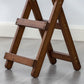 Contemporary Folding Stool Restaurant Bamboo Footrest  Barstool