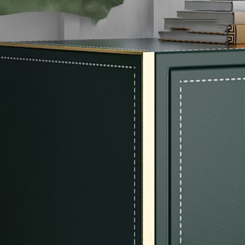 Glam Style Dining Buffet 59"L Wood Side Board with Cabinets and Drawers Clearhalo 'buffet_sideboard' 'Buffets & Sideboards' 'furn' 'furn_buffet_sideboard' 'Furniture' 'Kitchen & Dining Furniture' 1200x1200_696cc85c-3762-48f3-9ff0-089c82f5da5a