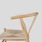 Contemporary Home Wood Arm Chair Natural Wishbone Dining Chair (Set of 2) Clearhalo ' kitchen&dining_furn' 'Dining Chairs' 'Dining Tables & Seating' 'dining_chair' 'furn' 'furn_dining_chair' 'Furniture' 'furniture_dining_chair' 'Kitchen & Dining Furniture' 'kitchen' 1200x1200_696ef56d-6f37-4b30-a7b0-515cd4fca69b