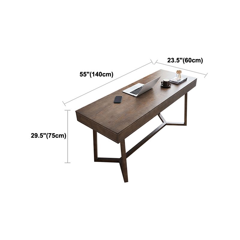 Medieval Ash Wood Dining Table for Restaurant Rectangle Table with Trestle Base Clearhalo ' dining_table' 'Dining Tables & Seating' 'Dining Tables' 'furn' 'furn_dining_table' 'Furniture' 'furniture_dining_table' 'Kitchen & Dining Furniture' 'kitchen&dining_furn' 'kitchen' 'kitchen_dining_table' 1200x1200_69796026-0924-4cd9-970f-3d5cb4ed734a