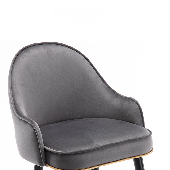 Low Back Matte Finish Bar Stool Footrest Armed Glam Upholstered Stool Clearhalo 'Bar Furniture' 'Bar Stools' 'bar_stools' 'furn' 'furn_bar_stools' 'furniture_bar_stools' 'Kitchen & Dining Furniture' 'kitchen&dining_furn' 'kitchen' 'kitchen_furn' Furniture' 1200x1200_697c93b8-908e-4d1a-9430-3aa60a5ed417