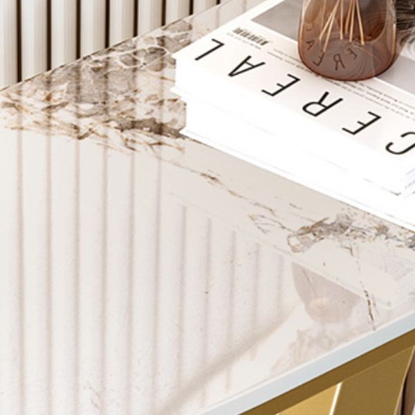 Tavolino console di accento console contemporanea mezza luna