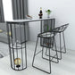 Rectangle Stone Bar Table Traditional Luxury Bar Dining Table with Sled Base Clearhalo 'Bar Furniture' 'Bar Tables' 'bar_tables' 'Furniture' 'furniture_bar_tables' 'Kitchen & Dining Furniture' 1200x1200_6980aaef-91a5-4334-bc31-a8eb71482f14