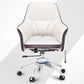 Chrome Metal Base Contemporary Office Chair Adjustable Task Chair with Wheels Clearhalo 'furn' 'furn_office_chair' 'Furniture' 'furniture_office_chair' 'Office Chairs' 'Office Furniture' 'office_chair' 1200x1200_69821301-4f17-4401-b411-6f404d1cfd93