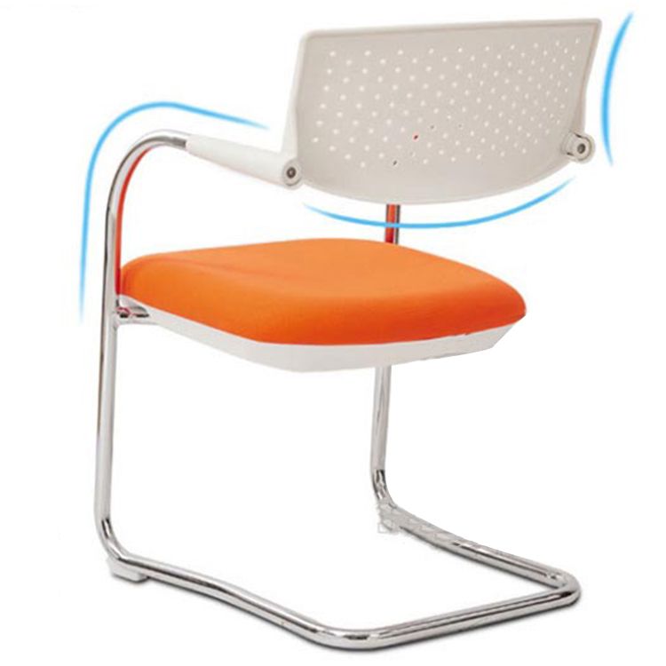 Sedia conferenza moderna no wheels sedia per ufficio a casa con braccio