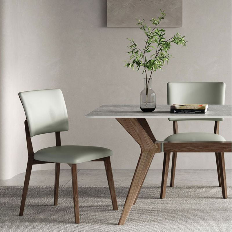 Modern 1/4/5 Pieces Dining Furniture Stone Rectangle Dining Chairs Set for Kitchen Clearhalo 'Dining Room Sets' 'Dining Tables & Seating' 'dining_room_set' 'furn' 'furn_dining_room_set' 'Furniture' 'Kitchen & Dining Furniture' 1200x1200_6987a26a-97a0-401d-a3a0-ec857a0328b5