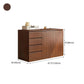 Coffre de rangement en bois de style moderne, commode de rangement pour chevet