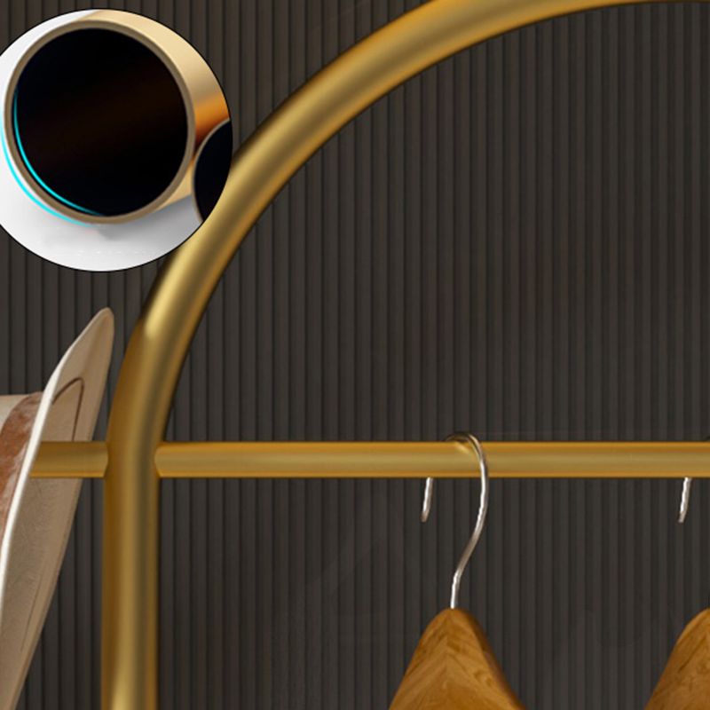 Luxurious Metallic Coat Hanger Pure Color Free Standing Marble Base Coat Rack Clearhalo 'Entry & Mudroom Furniture' 'furn' 'furn_hall_tree_coat_racks' 'Furniture' 'Hall Trees & Coat Racks' 'hall_tree_coat_racks' 1200x1200_6992405e-2a8e-4c0a-bc49-ed005033adc1