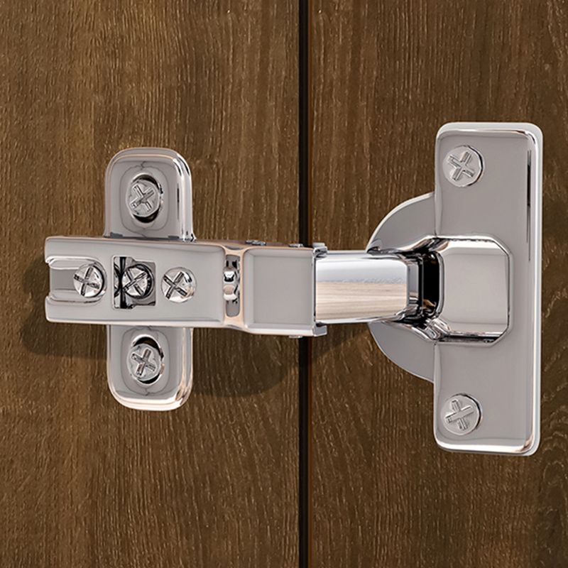 Server di pranzo in stile contemporaneo marrone server ingegnerizzato con porte