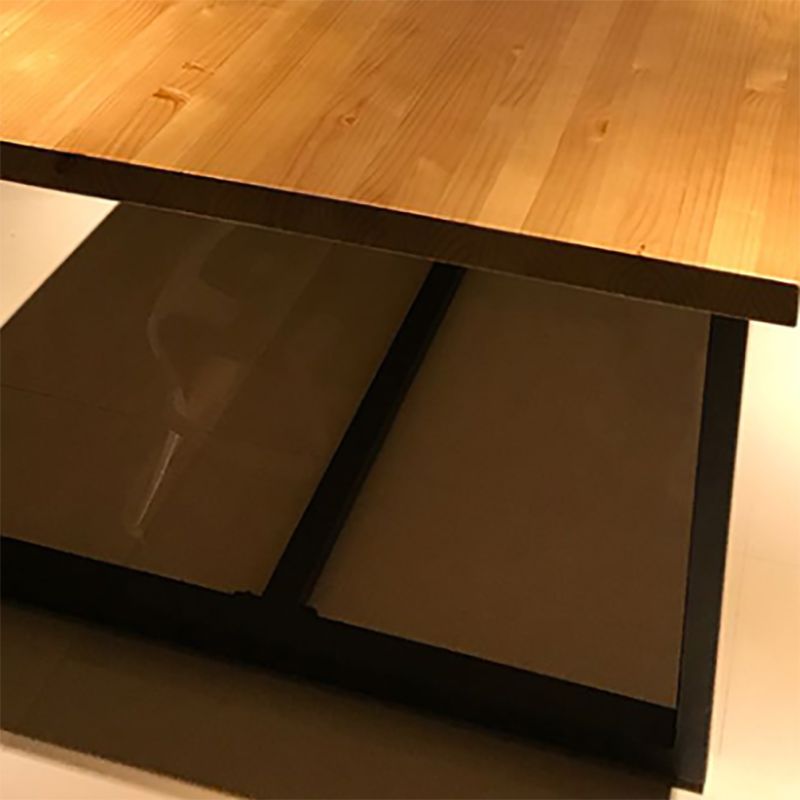 Solid Wood Industrial Rectangular Writing Desk Meeting Desk for Office Clearhalo 'furn' 'furn_office_desk' 'Furniture' 'Office Desks' 'Office Furniture' 'office_desk' 1200x1200_699c5d77-ccbc-4538-a6f8-831a372d4e5e