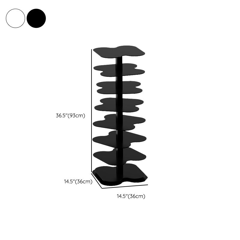 Contemporary Etagere Shelf Bookcase Open Shelves Included Bookcase