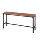 Industrial Rectangle Pine Wood Bar Table Set 1/4 Pieces Counter Table with High Stools Clearhalo 'Bar Furniture' 'furn' 'furn_home_bar_bar_sets' 'Furniture' 'Home Bars & Bar Sets' 'home_bar_bar_sets' 'Kitchen & Dining Furniture' 1200x1200_699daacd-4070-4fd8-a1a6-01d00a0c21dc