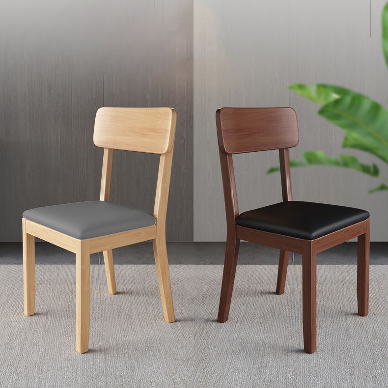 Modern Kitchen Square Dining Chair Open Back Dining Side Armless Chair Clearhalo ' kitchen&dining_furn' 'Dining Chairs' 'Dining Tables & Seating' 'dining_chair' 'furn' 'furn_dining_chair' 'Furniture' 'furniture_dining_chair' 'Kitchen & Dining Furniture' 'kitchen' 1200x1200_699e4bc1-3cbe-4311-b859-8c9e3c3844f3