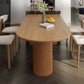 Simple Rectangle Dinner Table Dining Room Solid Wood Dining Table Clearhalo 'Dining Tables & Seating' 'Dining Tables' 'dining_table' 'furn' 'furn_dining_table' 'Furniture' 'Kitchen & Dining Furniture' 1200x1200_69a05299-f25b-4e9f-b9be-0bc6ad76fde8