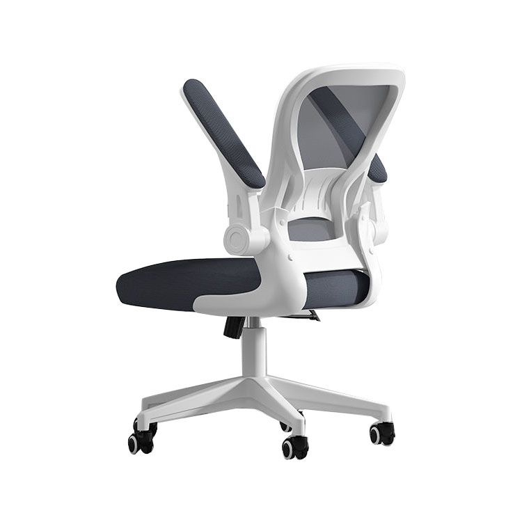 Middle/High Back Office Chair Upholstered Adjustable Arm Office Chair Clearhalo 'Furniture' 'furniture_office_chair' 'Office Chairs' 'Office Furniture' 'office_chair' 1200x1200_69a80661-f67b-4fed-ae59-89671f4a7246