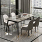 1/2/5/7 Pcs Metal Modern Dining Room Set with Rectangle Table Dinette Set Clearhalo 'Dining Room Sets' 'Dining Tables & Seating' 'dining_room_set' 'Furniture' 'furniture_dining_room_set' 'Kitchen & Dining Furniture' 'kitchen&dining_furn' 'kitchen' 1200x1200_69aa5895-1a8e-4ac7-9352-2d8213ad7d34