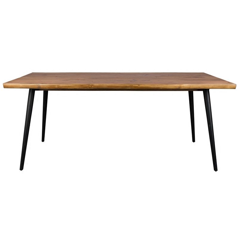 Modern Solid Wood Kitchen Dining Table Standard Rectangle Dining Table with 4 Legs Base Clearhalo ' dining_table' 'Dining Tables & Seating' 'Dining Tables' 'furn' 'furn_dining_table' 'Furniture' 'furniture_dining_table' 'Kitchen & Dining Furniture' 'kitchen&dining_furn' 'kitchen' 'kitchen_dining_table' 1200x1200_69ac8d00-bed1-4f00-9b31-abc2bf113136