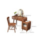 Rubberwood Vanity Table Drawers Simple Scandinavian Makeup Vanity Table
