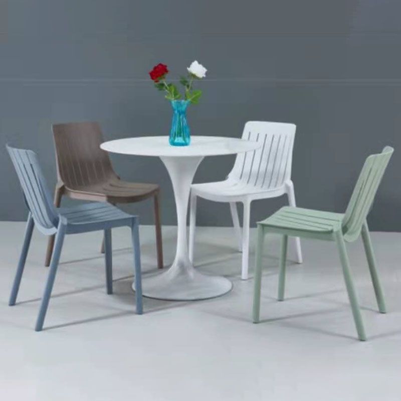 Contemporary Style Stackable Chairs Dining Arm Chairs with Plastic Legs Clearhalo 'Dining Chairs' 'Dining Tables & Seating' 'dining_chair' 'furn' 'furn_dining_chair' 'Furniture' 'furniture_dining_chair' 'Kitchen & Dining Furniture' 1200x1200_69b3b5f6-2170-4f15-985e-b593426b19df