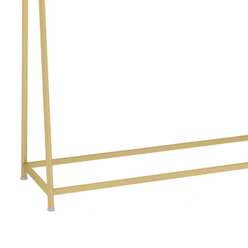 Freiständige Kleiderbügel hell Luxus Hall Tree Metalldelte Rack