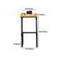 Industrial Square Counter & Bar Stool Metal Natural Counter Height Stool for Cafe Clearhalo 'Bar Furniture' 'Bar Stools' 'bar_stools' 'furn' 'furn_bar_stools' 'Furniture' 'Kitchen & Dining Furniture' 1200x1200_69b55431-a244-4204-9465-e6545b64ec4a
