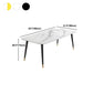 Modern Stone Rectangle Dining Table Home Kitchen Dinner Black Frame Dining Table Clearhalo 'Dining Tables & Seating' 'Dining Tables' 'dining_table' 'furn' 'furn_dining_table' 'Furniture' 'furniture_dining_table' 'Kitchen & Dining Furniture' 'kitchen' 'kitchen_dining_table' 1200x1200_69b5824d-ae43-48c7-a4c8-92c7a0287578