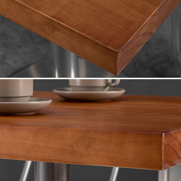 Industrial Style Solid Wood Dining Table Brown Table with Metal Base for Dinning Room Clearhalo ' dining_table' 'Dining Tables & Seating' 'Dining Tables' 'furn' 'furn_dining_table' 'Furniture' 'furniture_dining_table' 'Kitchen & Dining Furniture' 'kitchen&dining_furn' 'kitchen' 'kitchen_dining_table' 1200x1200_69b6722c-8f6c-41a2-9d22-5e95ad1ff656