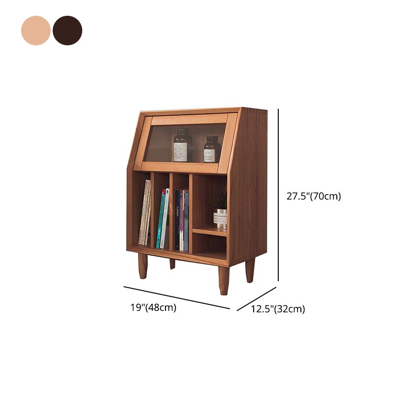 Contemporary Style Bookshelf Closed Back Bookcase for Office and Study Room Clearhalo 'Bookcases' 'furn' 'furn_bookcases' 'Furniture' 'furniture_bookcases' 'Office Furniture' 1200x1200_69b96764-b6ee-4b22-b1bb-746128f1f730