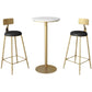 Nordic Marble Bar Table 42-inch Height Gold Metal Base Bistro Table Clearhalo 'Bar Furniture' 'Bar Tables' 'bar_tables' 'furn' 'furn_bar_tables' 'Furniture' 'furniture_bar_tables' 'Kitchen & Dining Furniture' 1200x1200_69bb3182-7d20-4a80-8be1-e17d16ce4bd4