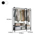 Contemporary Coat Rack Metal Shelving Storage Free Standing Hall Tree