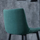 Modern Velvet Bar Stool Backrest Counter Stool for Dining Room Clearhalo 'Bar Furniture' 'Bar Stools' 'bar_stools' 'furn' 'furn_bar_stools' 'Furniture' 'Kitchen & Dining Furniture' 1200x1200_69c428f8-a34d-44a5-866c-873ccb525d8f
