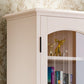 Contemporary Solid Wood Side Cabinet 2-Door and 2-Drawer Water Resistant Chest in White Clearhalo 'Cabinets & Chests' 'cabinets_chests' 'furn' 'furn_cabinets_chests' 'Furniture' 'Living Room Furniture' 1200x1200_69c5e3ad-0727-434a-97aa-b5bfb8538c3c