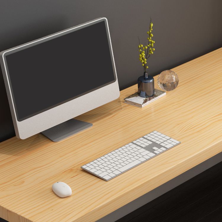 Escritorio de madera maciza moderna Home lape lape lape material de escritura de escritura