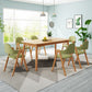 Rubberwood Solid Wood Dining Table 4 Legs Base Wood Table for Kitchen Clearhalo ' dining_table' 'Dining Tables & Seating' 'Dining Tables' 'furn' 'furn_dining_table' 'Furniture' 'furniture_dining_table' 'Kitchen & Dining Furniture' 'kitchen&dining_furn' 'kitchen' 'kitchen_dining_table' 1200x1200_69c88b70-e069-404a-a5bd-35d097b8855e