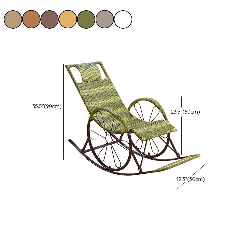 Salon loisir bas base chaise paresseuse famille simple chaise à bascule