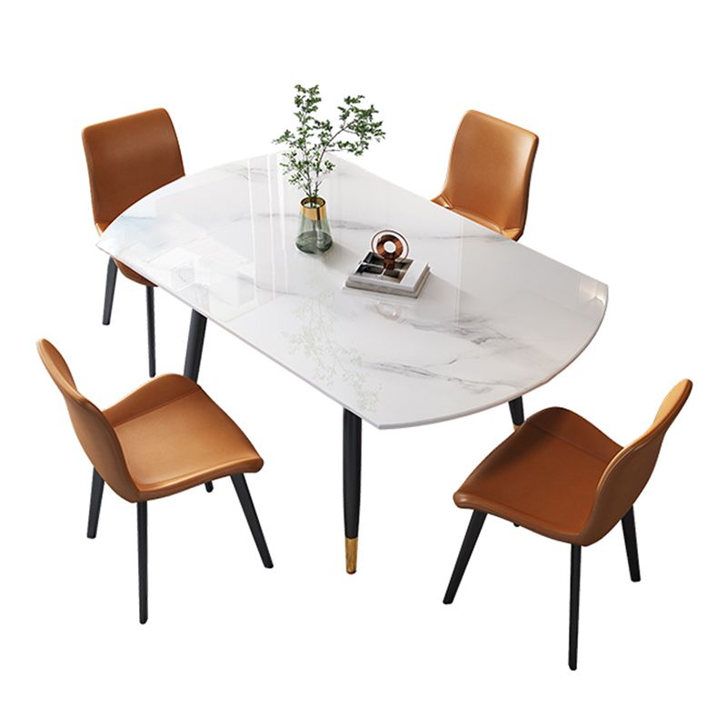 Tavolo da pranzo rotondo allungabile Tavolo da pranzo moderno in pietra