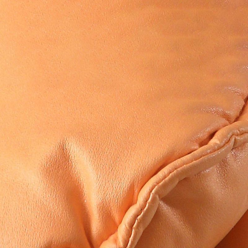 Chaise à bascule en cuir moderne avec chaise de rocker ottoman pour le salon